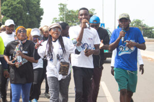 Health Walk in Nunumba North (Songtaba 20th Anniversary)