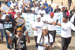 Health Walk in Nunumba North (Songtaba 20th Anniversary)