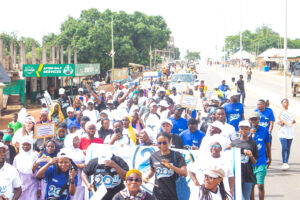 Health Walk in Nunumba North (Songtaba 20th Anniversary)