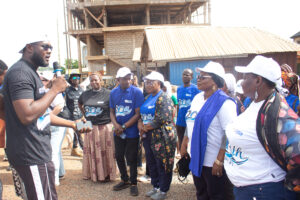 Health Walk in Nunumba North (Songtaba 20th Anniversary)
